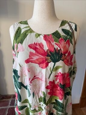 Tommy Bahama 100% Silk Dress EUC